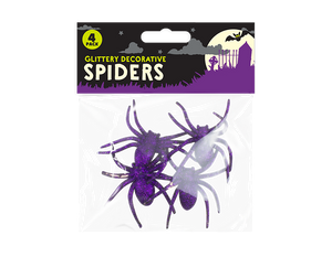 Halloween Glitter Spiders - UCSFresh
