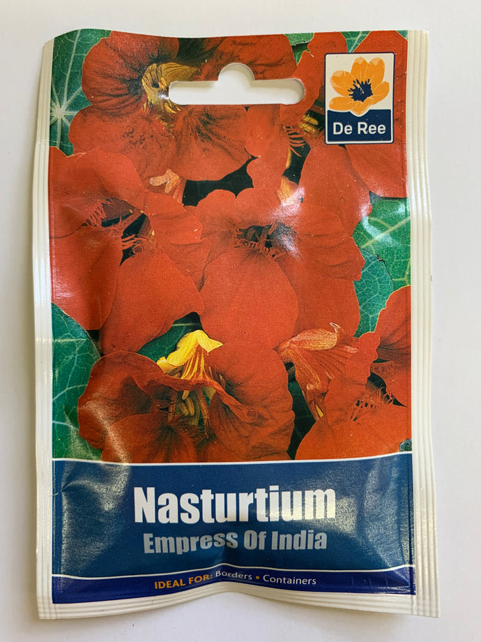 Nasturtium Empress of India - UCSFresh