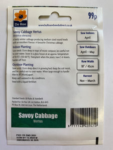 Cabbage Savoy Vertus - UCSFresh
