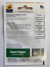 Load image into Gallery viewer, Sweet Pepper Californian Wonder - UCSFresh
