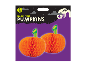 Halloween 3D Pumpkin Decorations - 2 Pack - UCSFresh